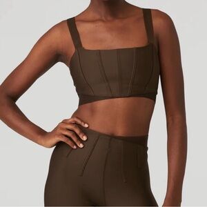 Alo Brown Activewear Set
